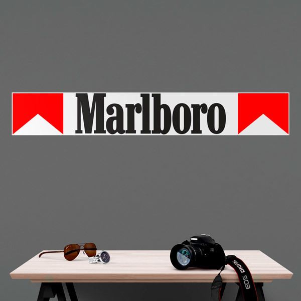 Pegatinas: Logo Marlboro