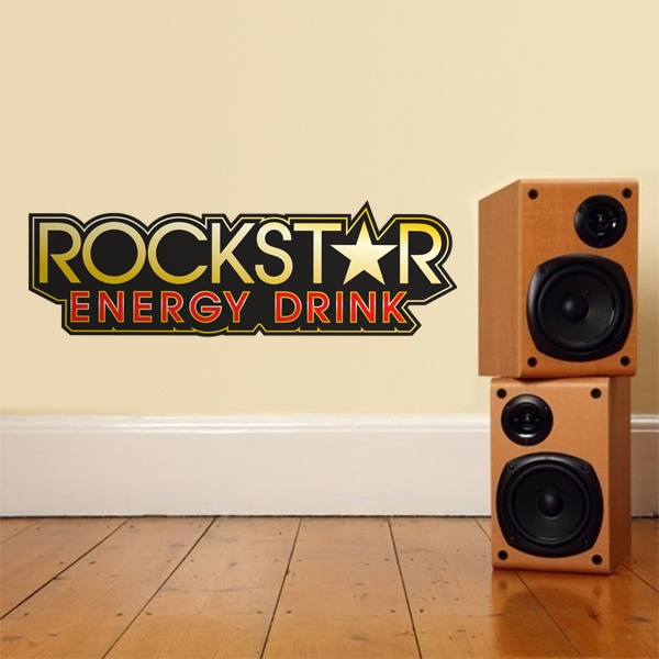 Vinilos Decorativos: Rockstar Energy Drink Bigger