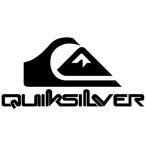 Vinilos Decorativos: Quicksilver logo Bigger