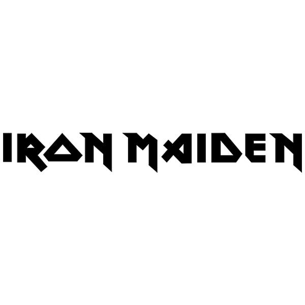 Vinilos Decorativos: Iron Maiden Bigger