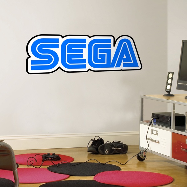 Vinilos Decorativos: Logo Sega Bigger