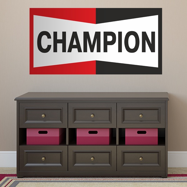 Vinilos Decorativos: Champion Bigger
