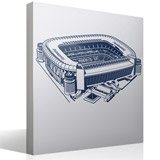Vinilos Decorativos: Estadio Santiago Bernabéu 2