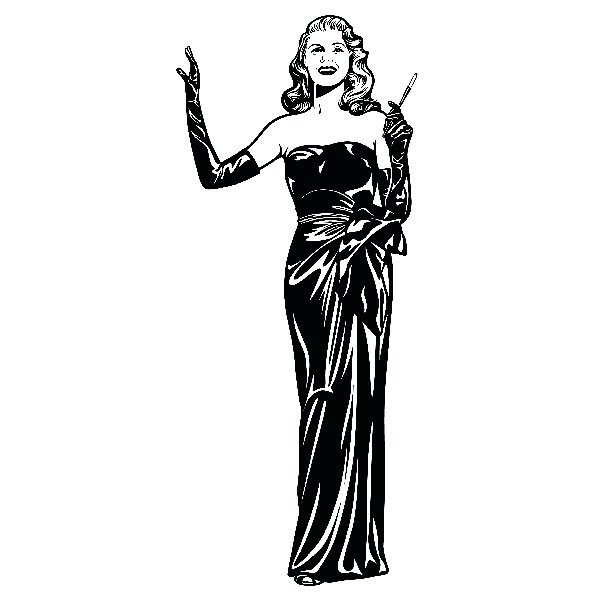 Vinilos Decorativos: Gilda - Rita Hayworth