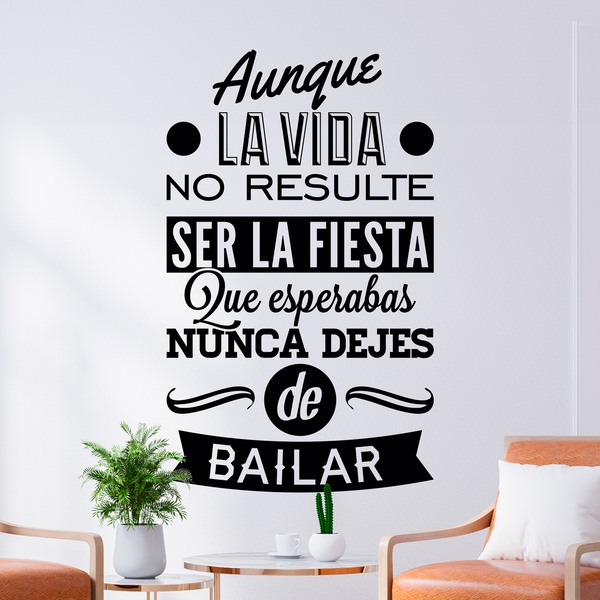 Vinilos de frases célebres y citas motivadoras