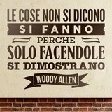 Vinilos Decorativos: Le cose non si dicono... Woody Allen 2