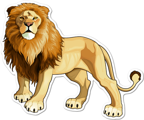 Pegatinas: El rey León