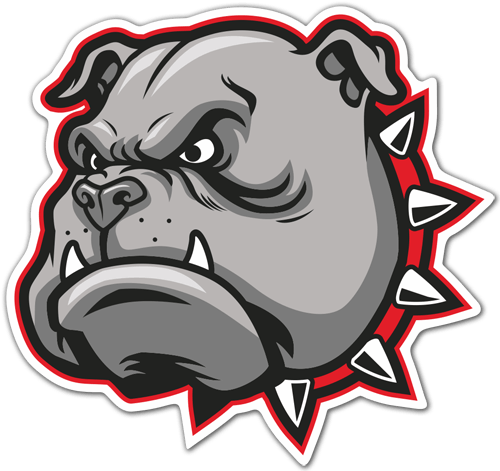Pegatinas: Bull dog