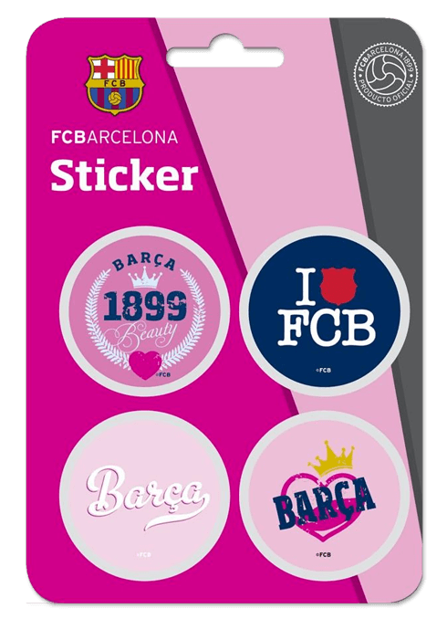 Pegatinas: Kit FC Barcelona 4 Stickers