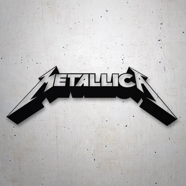 Pegatinas: Metallica 3D