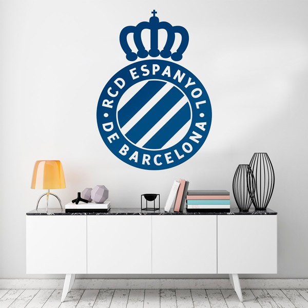 Vinilos Decorativos: Escudo Espanyol de Barcelona