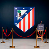 Vinilos Decorativos: Escudo Atlético de Madrid Color 17