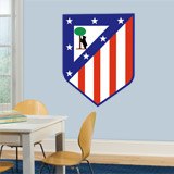 Vinilos Decorativos: Escudo Atlético de Madrid Color 4