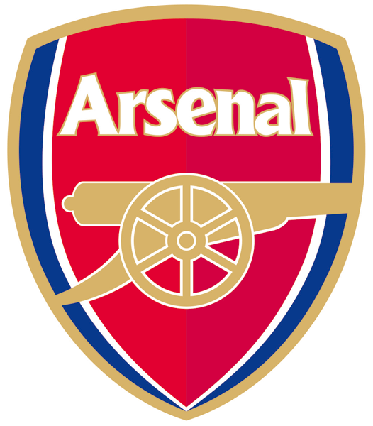 Vinilos Decorativos: Escudo FC Arsenal Color