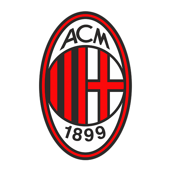 Vinilos Decorativos: Escudo AC Milan Color