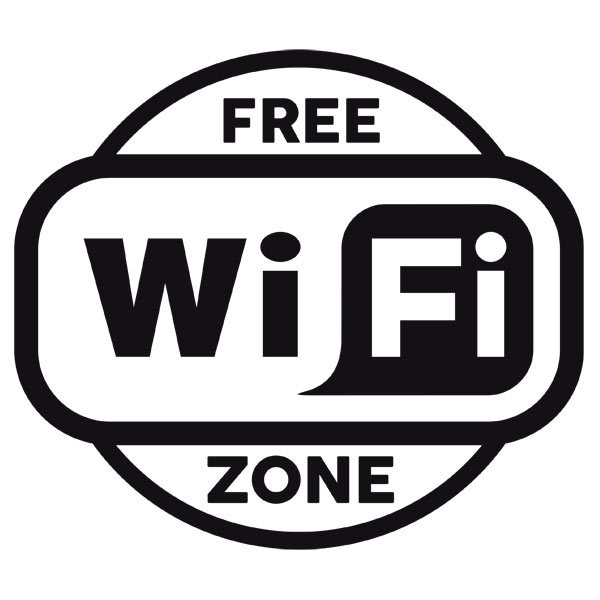 Vinilos Decorativos: Free Wifi Zone
