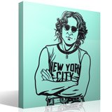 Vinilos Decorativos: John Lennon - New York City 3