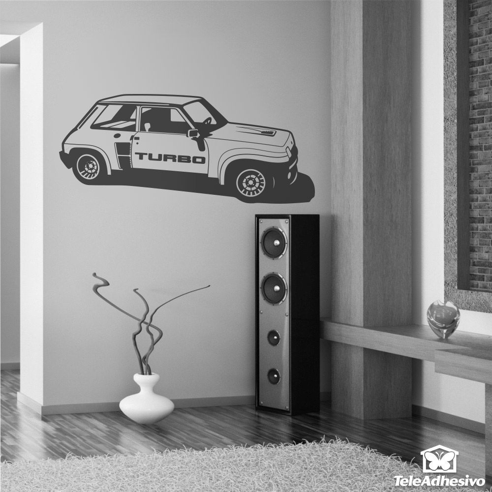 Vinilos Decorativos: Renault 5 Copa Turbo