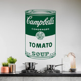 Vinilos Decorativos: Latas de sopa Campbell de Andy Warhol 3