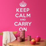 Vinilos Decorativos: Keep Calm And Carry On 2
