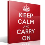 Vinilos Decorativos: Keep Calm And Carry On 3