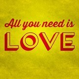 Vinilos Decorativos: All you need is love 3