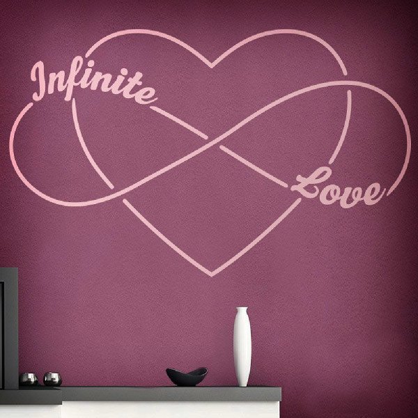 Vinilos Decorativos: Infinite love