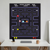 Vinilos Decorativos: Pac-Man Arcade Game Color 4