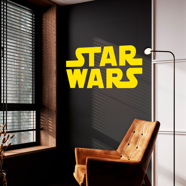 Vinilos Decorativos: Logo Star Wars 