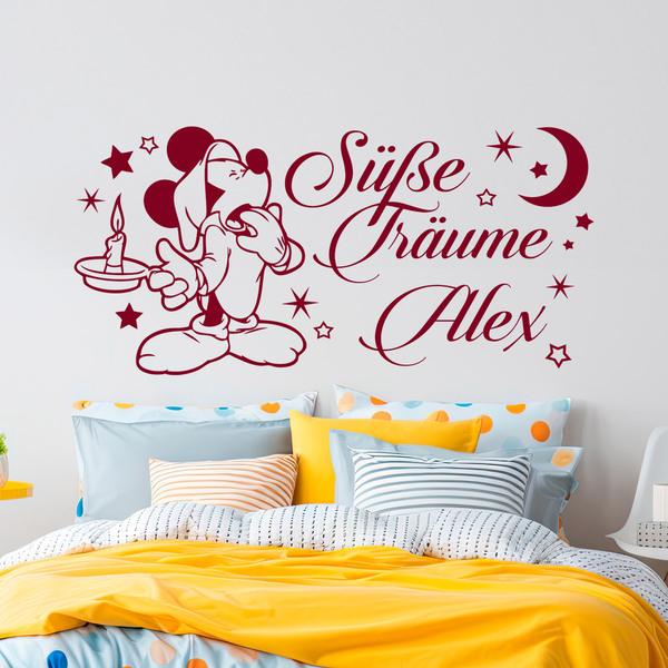 Vinilos Infantiles: Mickey Mouse, Süße Träume