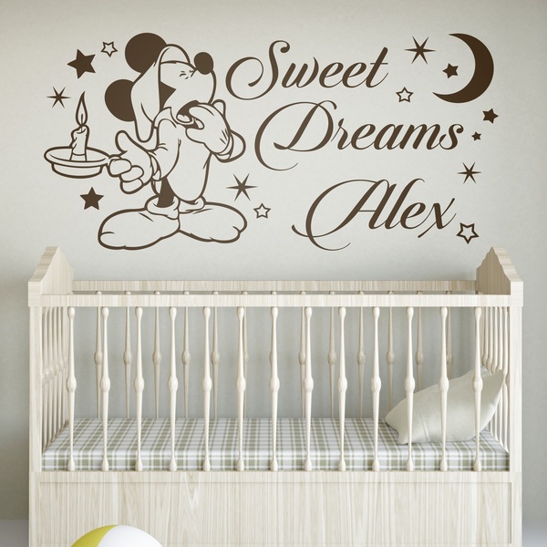 Vinilos Infantiles: Mickey Mouse, Sweet Dreams