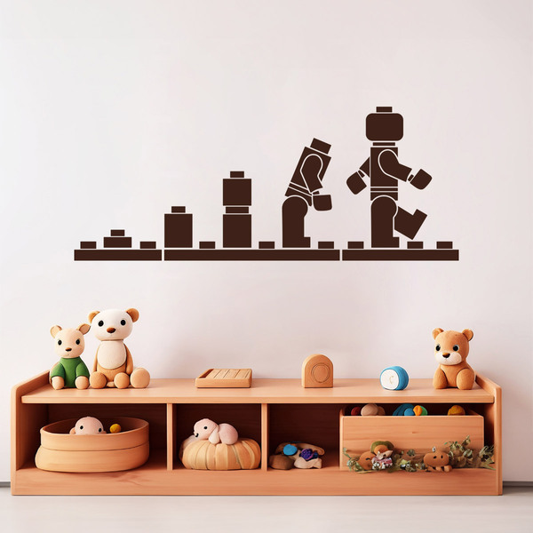 Vinilos Infantiles: Evolución Figuras Lego
