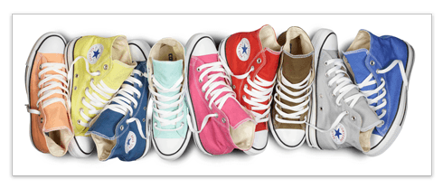 Vinilos Decorativos: Zapatillas Converse