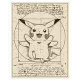 Vinilos Decorativos: Pikachu Vitruvio 4