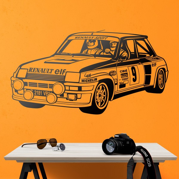 Vinilos Decorativos: Renault 5 Turbo Rally