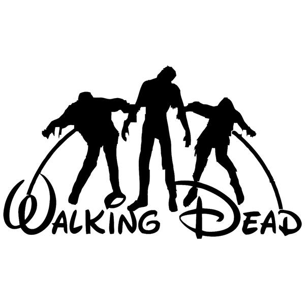 Vinilos Decorativos: Walking dead Disney