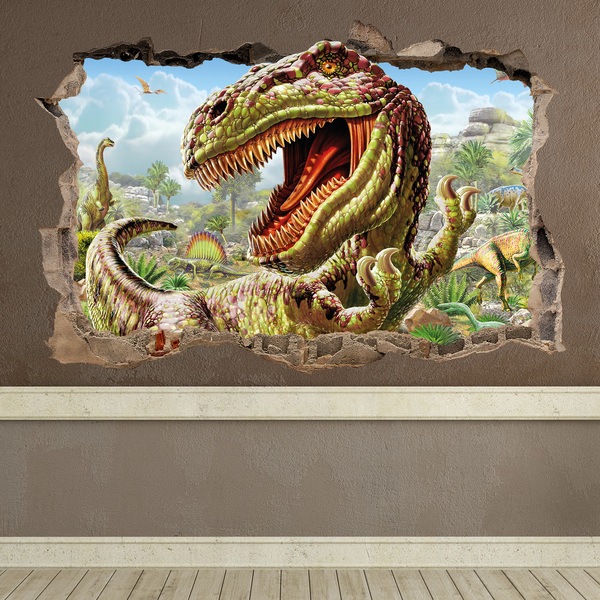 Vinilos decorativos de dinosaurios para niños