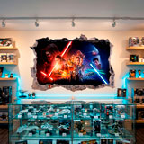 Vinilos Decorativos: Agujero El despertar de la Fuerza Star Wars 15