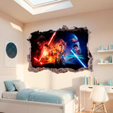 Vinilos Decorativos: Agujero El despertar de la Fuerza Star Wars 16