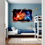 Vinilos Decorativos: Agujero El despertar de la Fuerza Star Wars 5