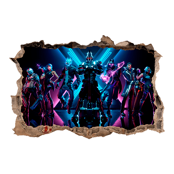 Vinilos Decorativos: Fortnite temporada 10