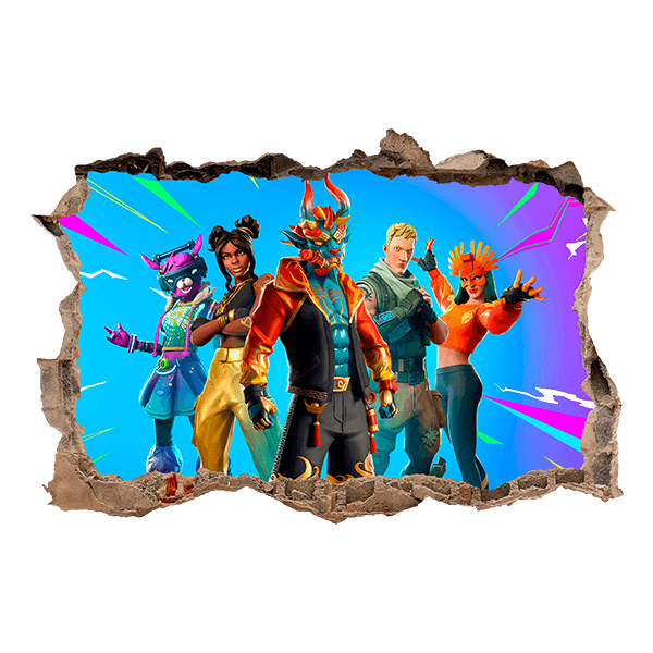 Vinilos Decorativos: Fortnite salvar el mundo