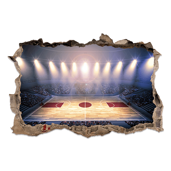 Vinilos Decorativos: Pista de baloncesto