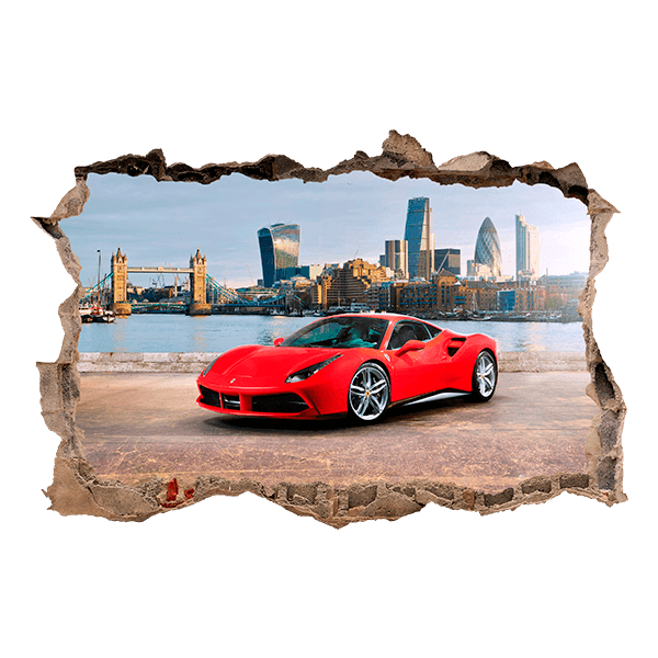 Vinilos Decorativos: Ferrari en Londres