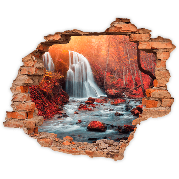 Vinilos Decorativos: Agujero Cascada en el parque de Crimea