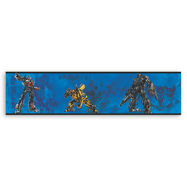 Vinilos Infantiles: Cenefa Transformers