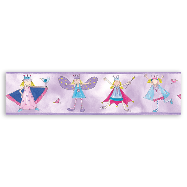 Vinilos Infantiles: Cenefa Princesita