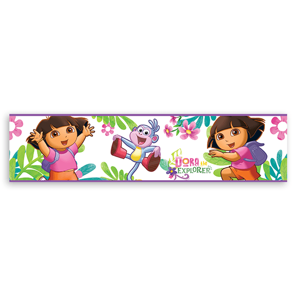 Vinilos Infantiles: Cenefa Dora la exploradora