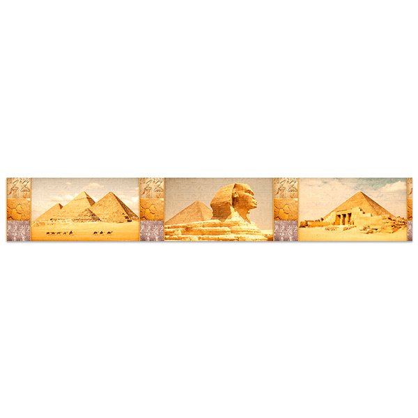 Vinilos Decorativos: Pirámides y Esfinge