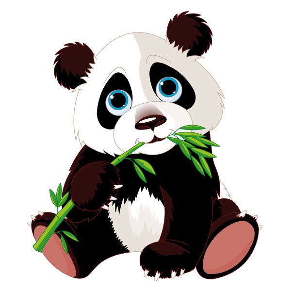 Vinilos Infantiles: Cachorro Oso Panda